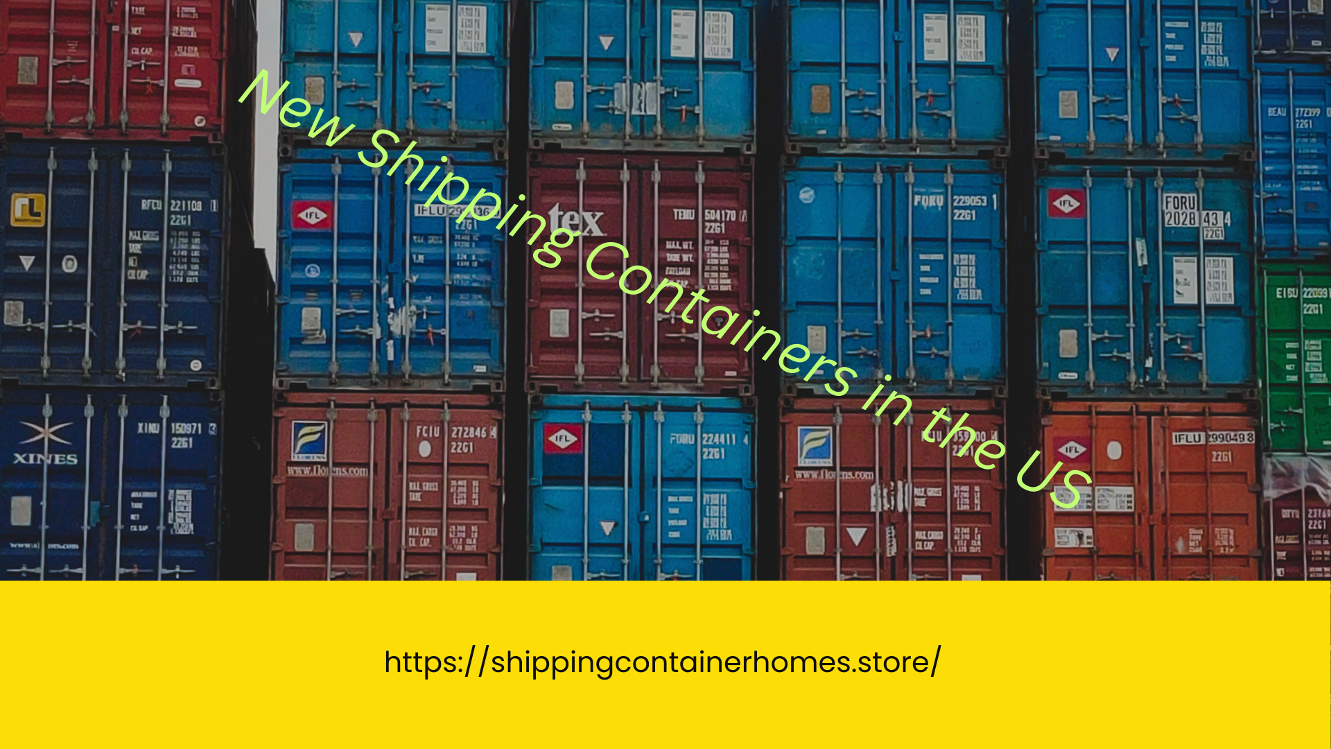 shipping container