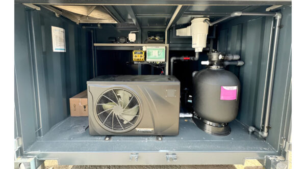 40 ft Shipping Container Pool. Portable Pool