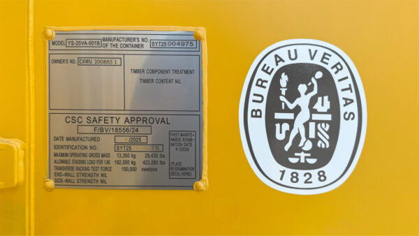 20 ft Hazmat Container